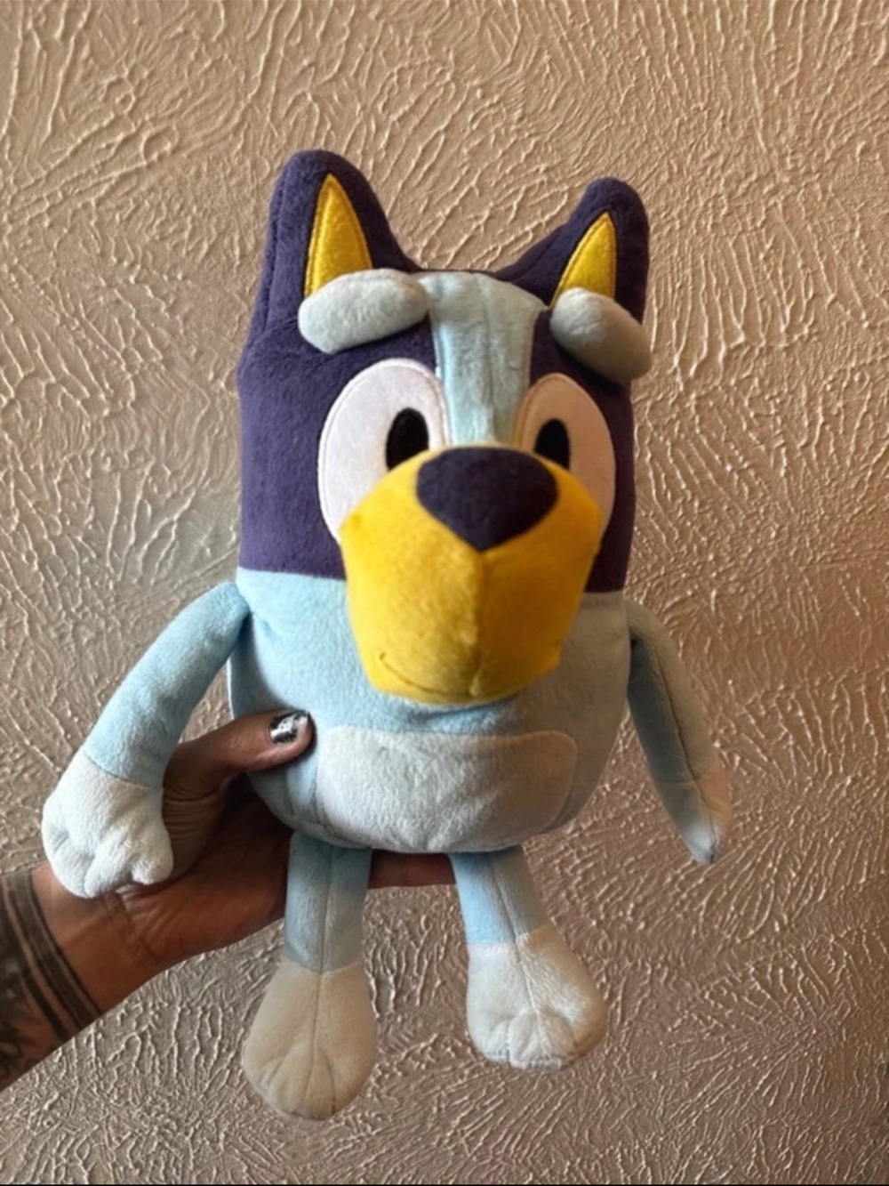 Bluey Plush Toy - Blue and Yellow - Brand: